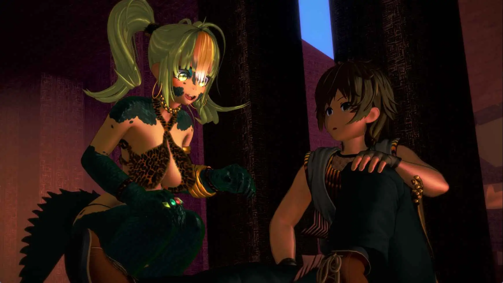 【欧美SLG/汉化/动态】安库特普后宫Demo1 AI版【PC+安卓/1.22G/更新】Harem of Ankhutep [Demo1]
